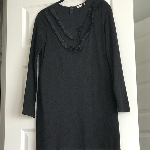 Sunday Best black dress with ruffle detail - Picture 1 of 2